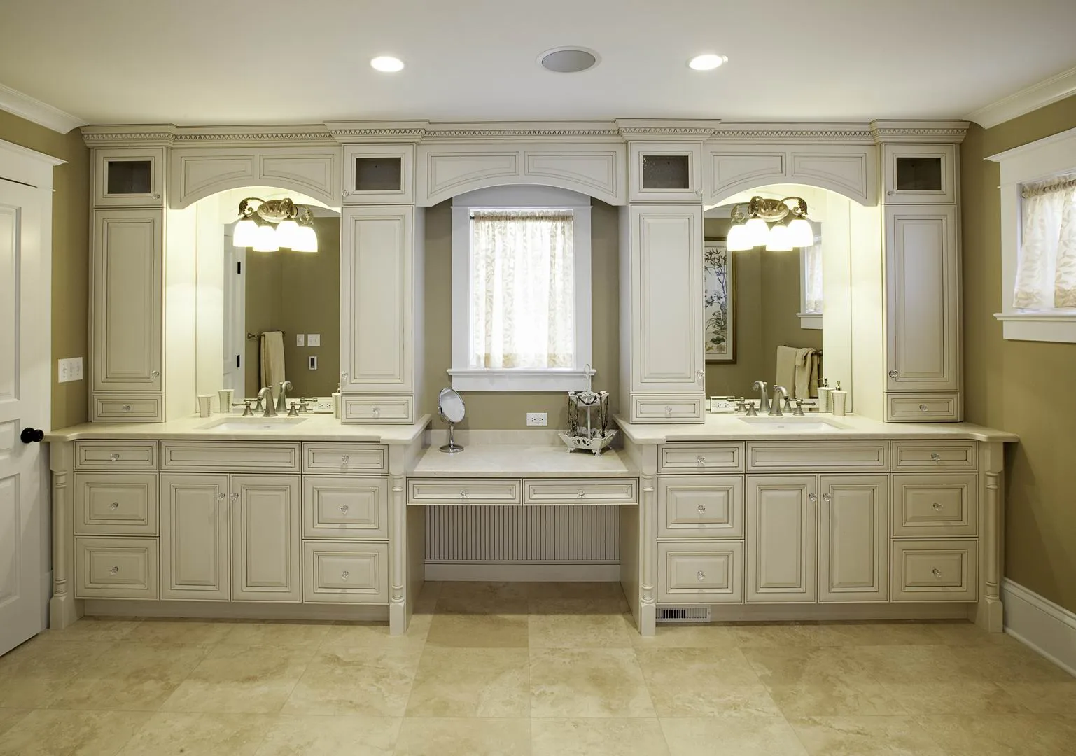 Custom kitchen project with detailed cabinetry